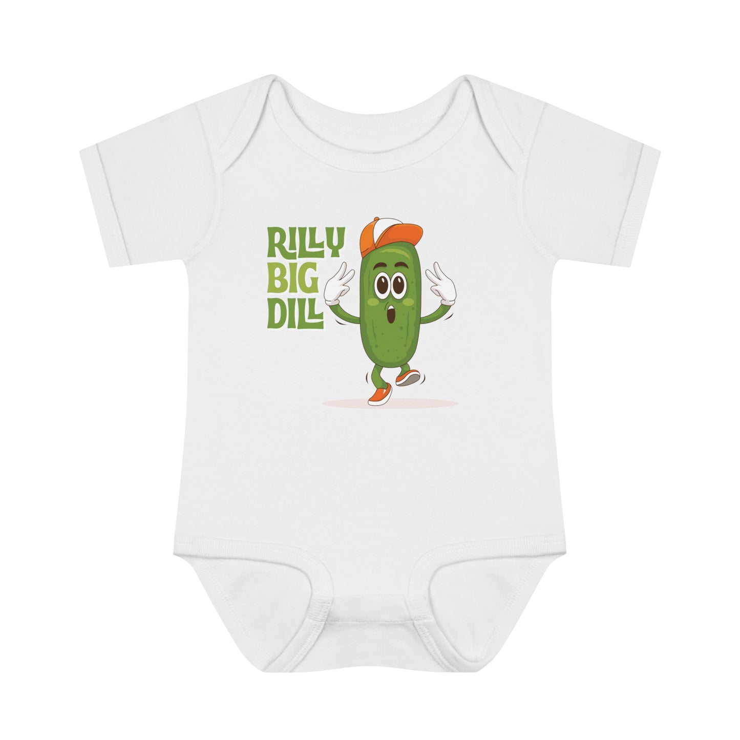 Rilly Big Dill Dude Baby Bodysuit