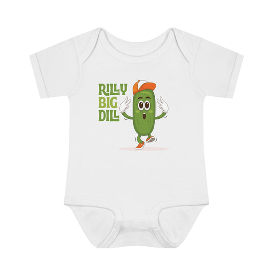 Rilly Big Dill Dude Baby Bodysuit