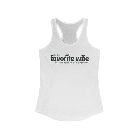 Favorite Wife Women's Racerback Tank