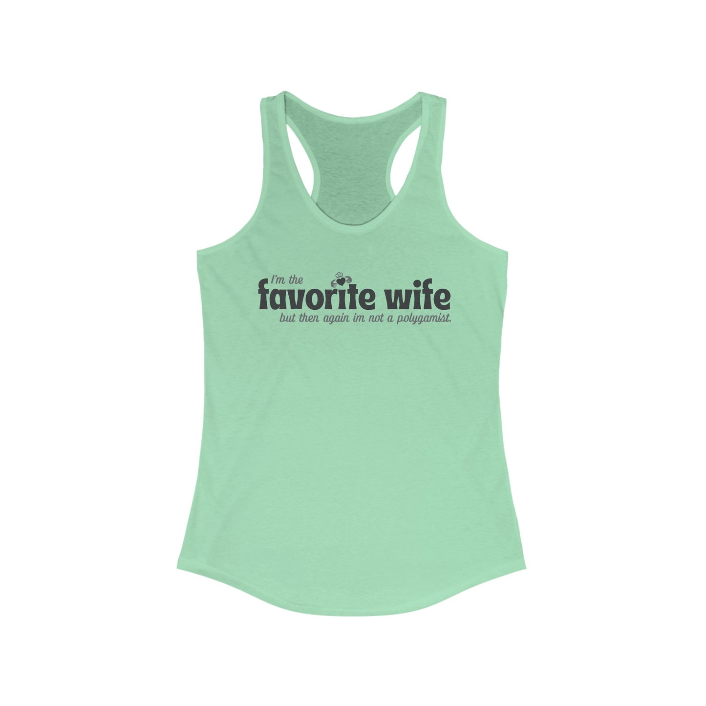 Favorite Wife Women's Racerback Tank