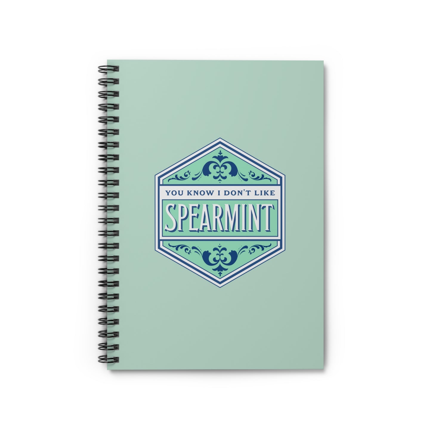 Spearmint Spiral Notebook