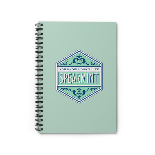 Spearmint Spiral Notebook