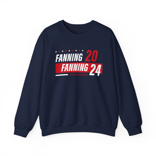 Fanning For President Crewneck