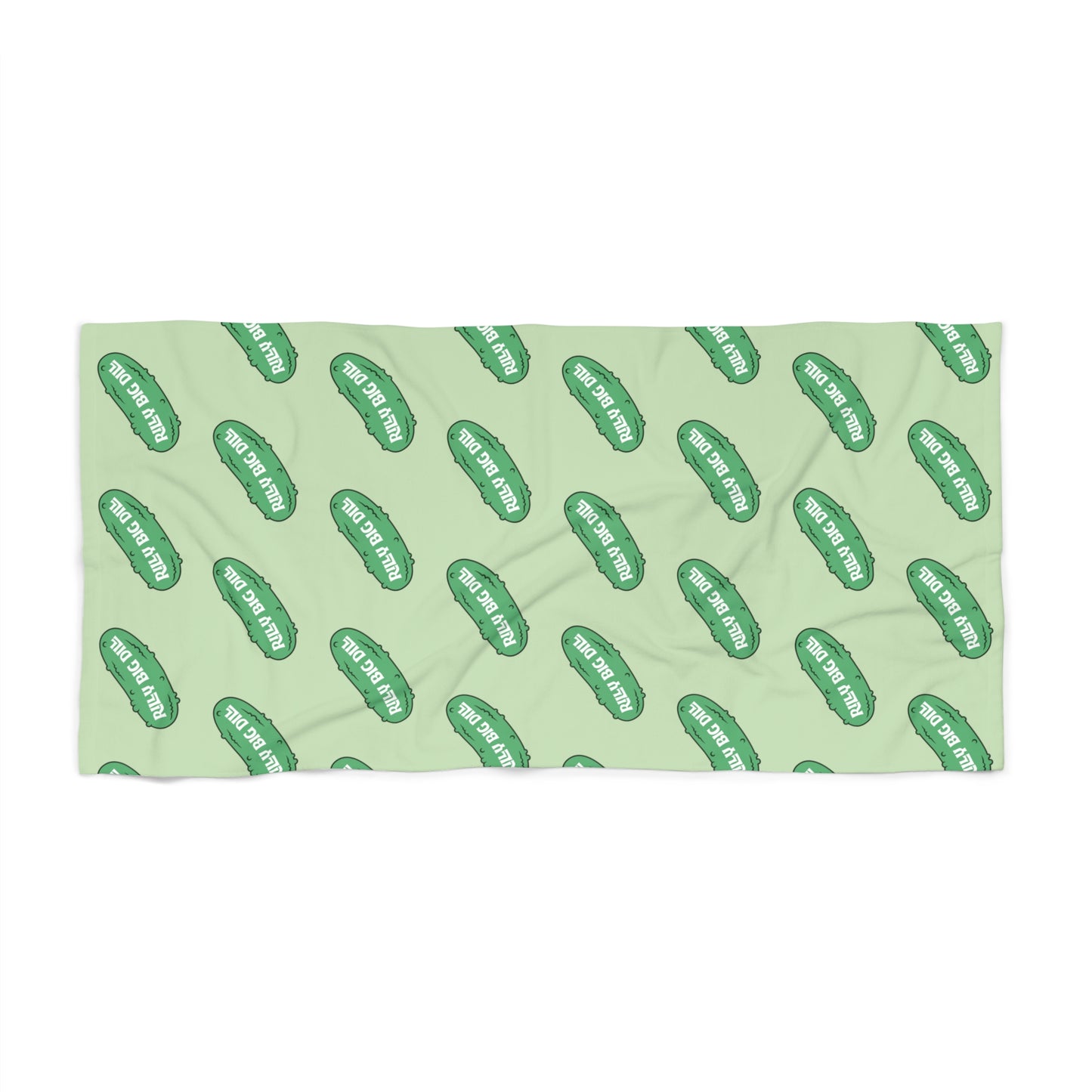 Rilly Big Dill Beach Towel