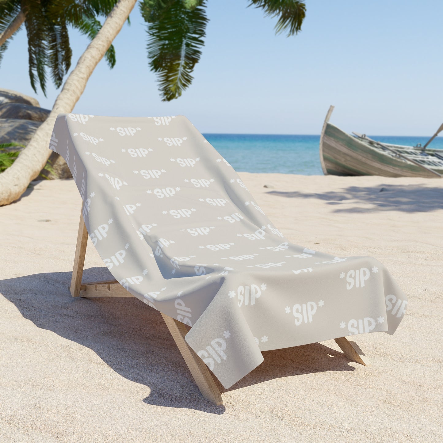 SIP Beach Towel