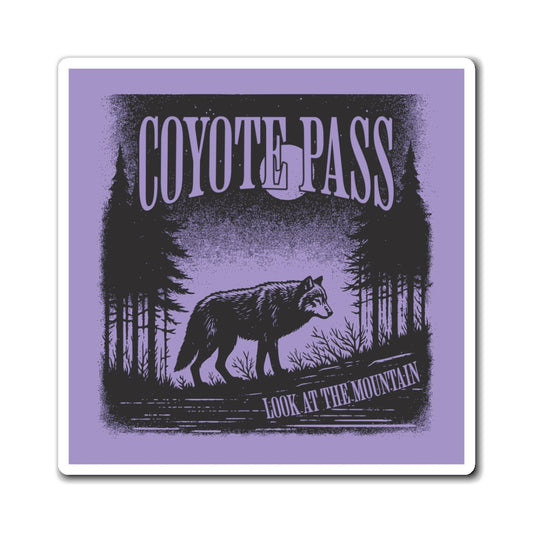 Coyote Pass Grunge Magnet