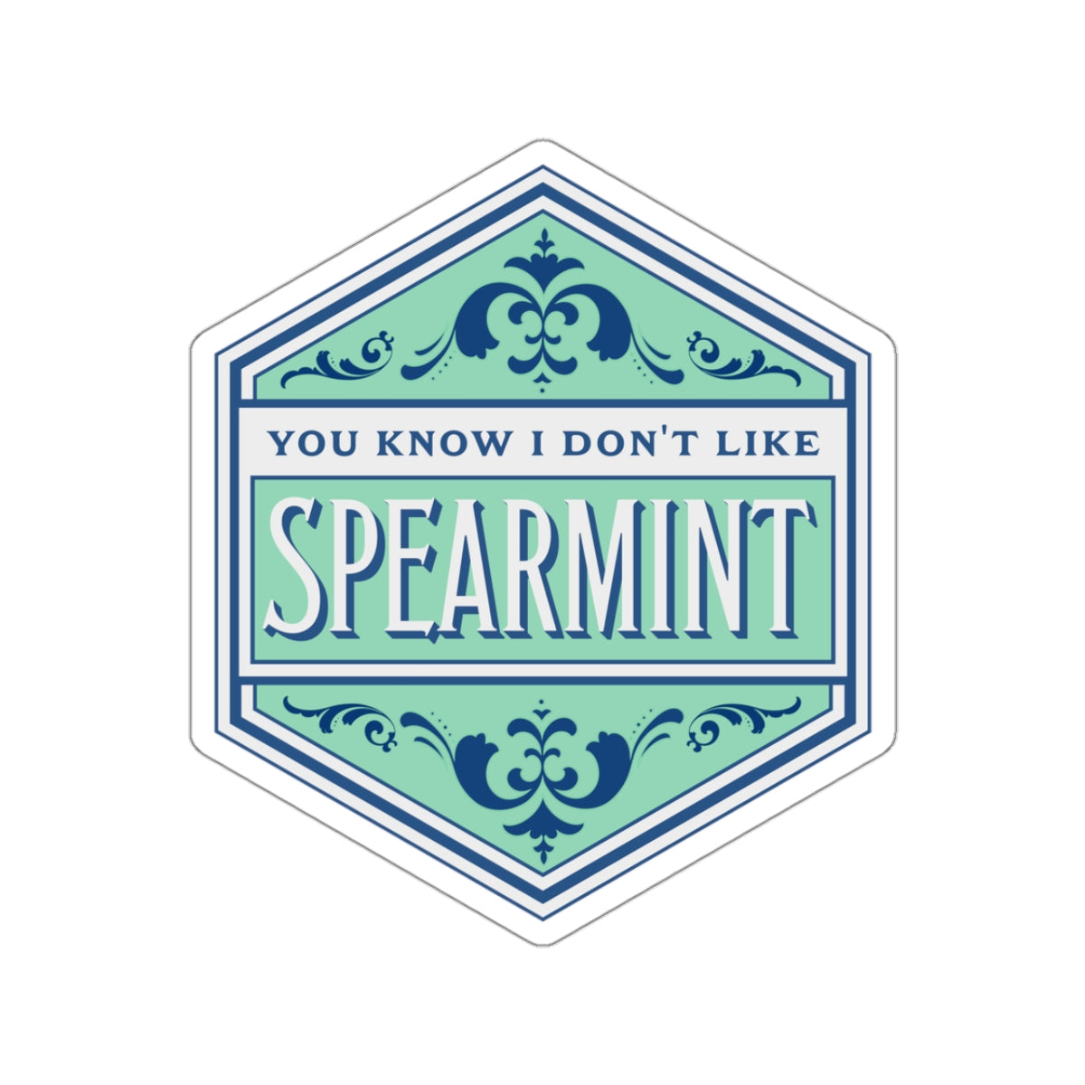 Spearmint Sticker