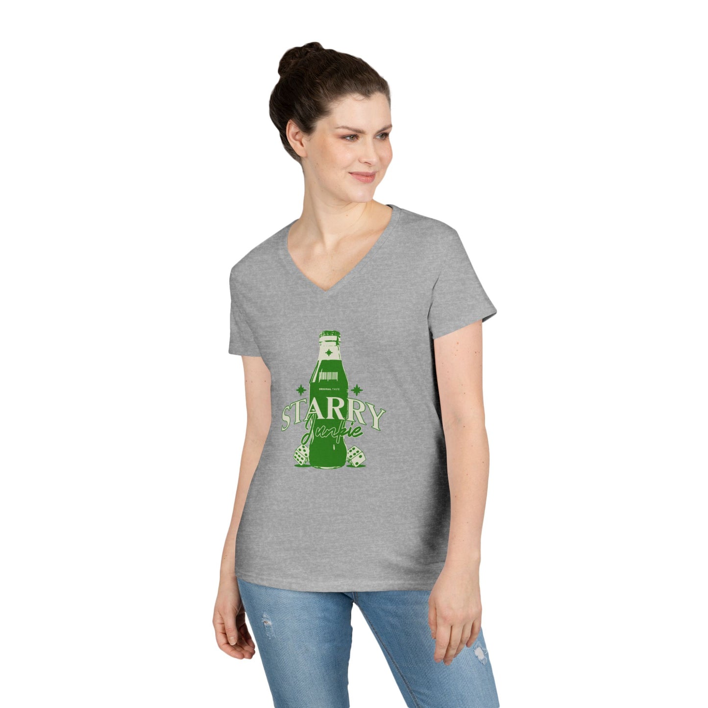 Starry Junkie Women's V-Neck T-shirt