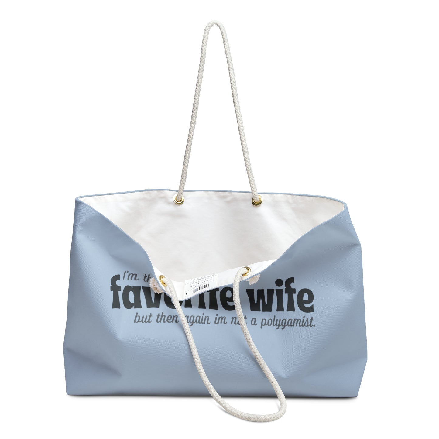 Favorite Wife Weekender Bag