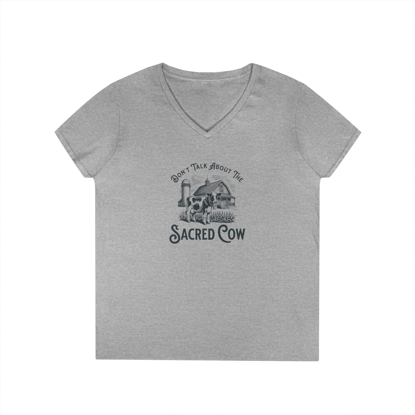 Sacred Cow V-Neck Tee