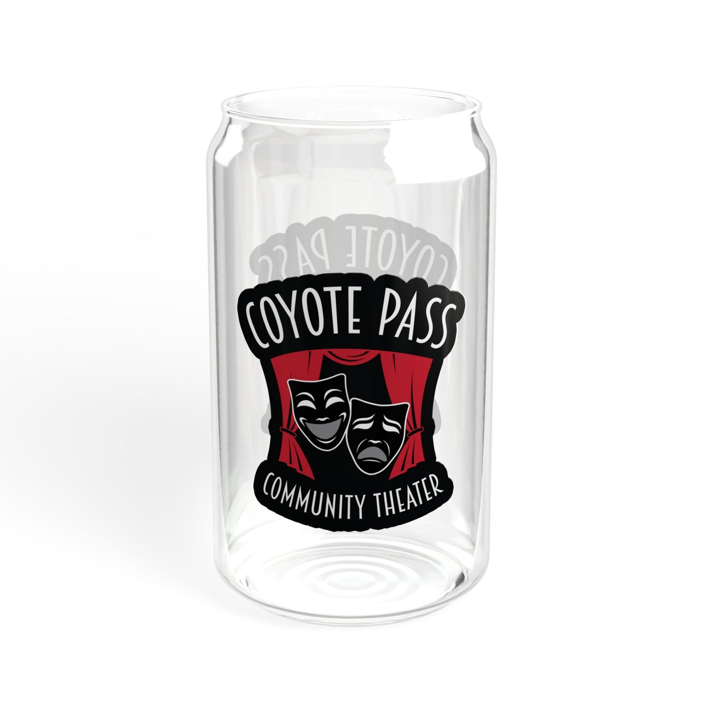 Coyote Pass Community Theater Sipper Glass