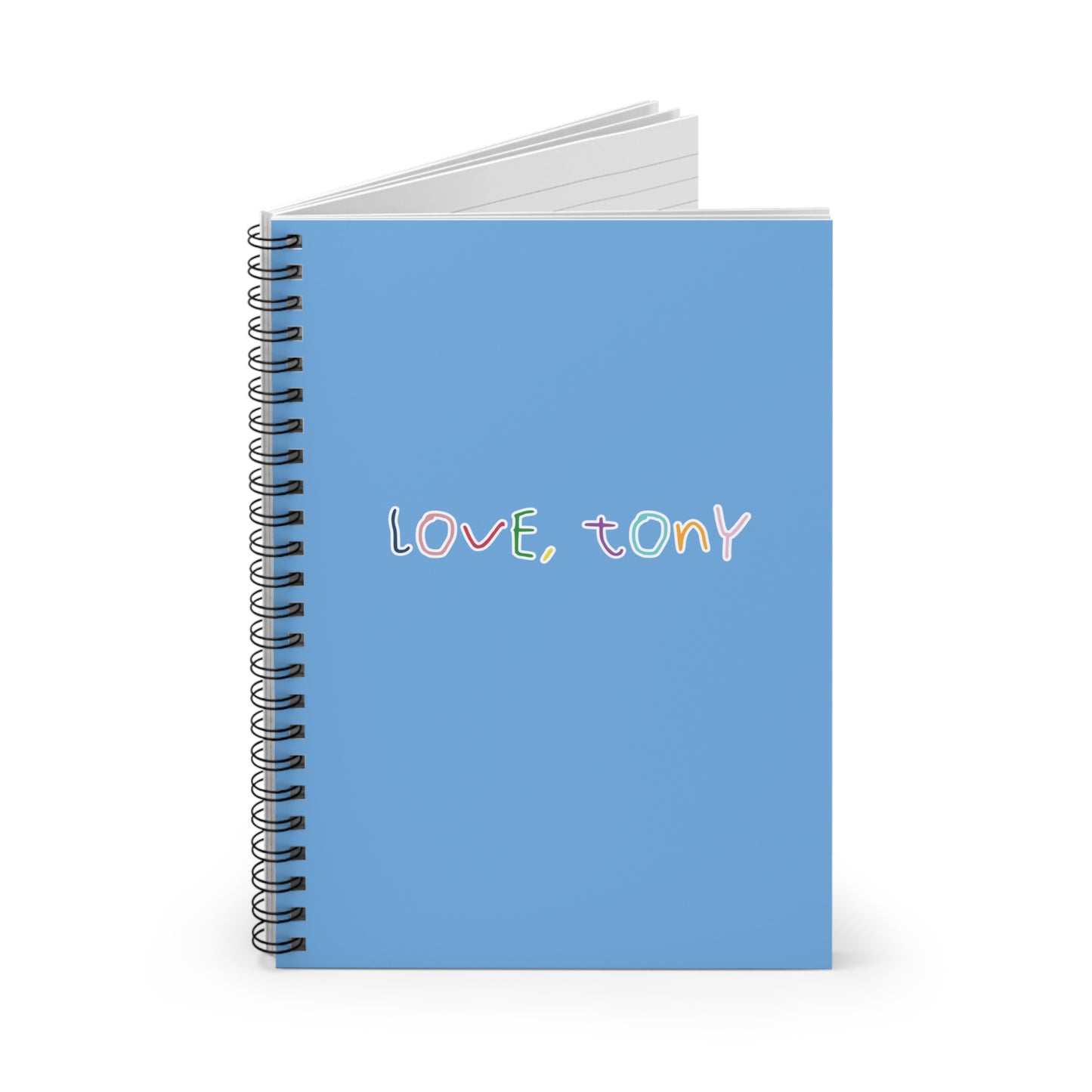 Love, Tony Spiral Notebook