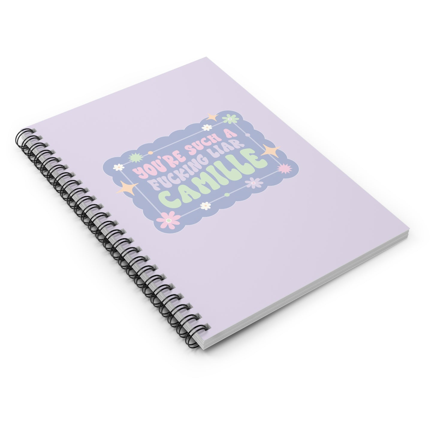 Liar Spiral Notebook