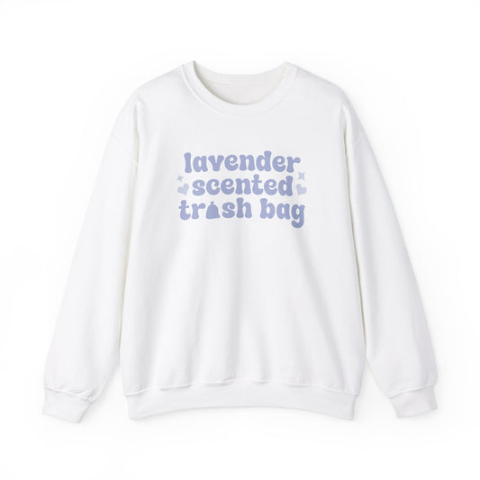 Lavender Scented Trash Bag Crewneck