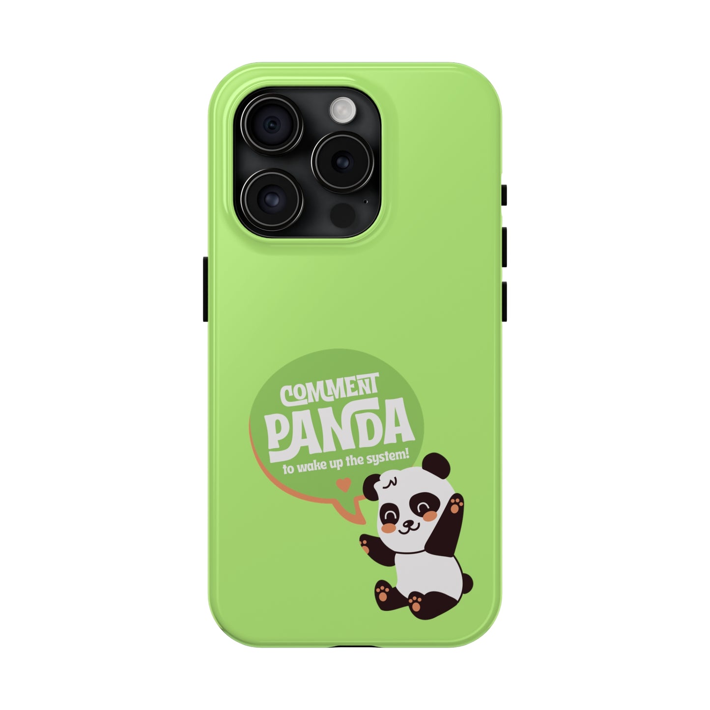 Comment PANDA iPhone Case