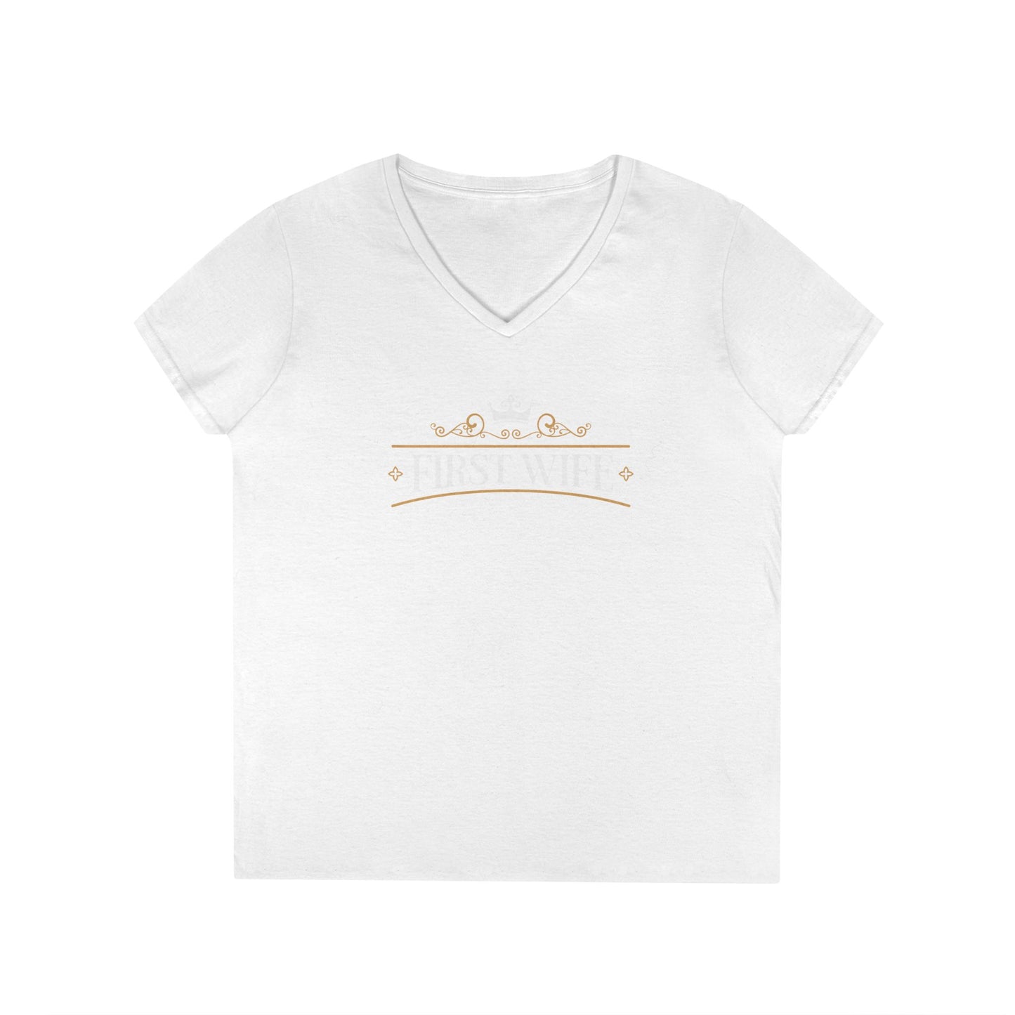 First Wife Women's V-Neck T-shirt