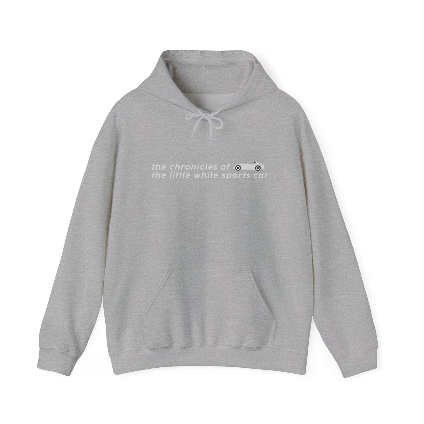 Little White Sports Car Hoodie