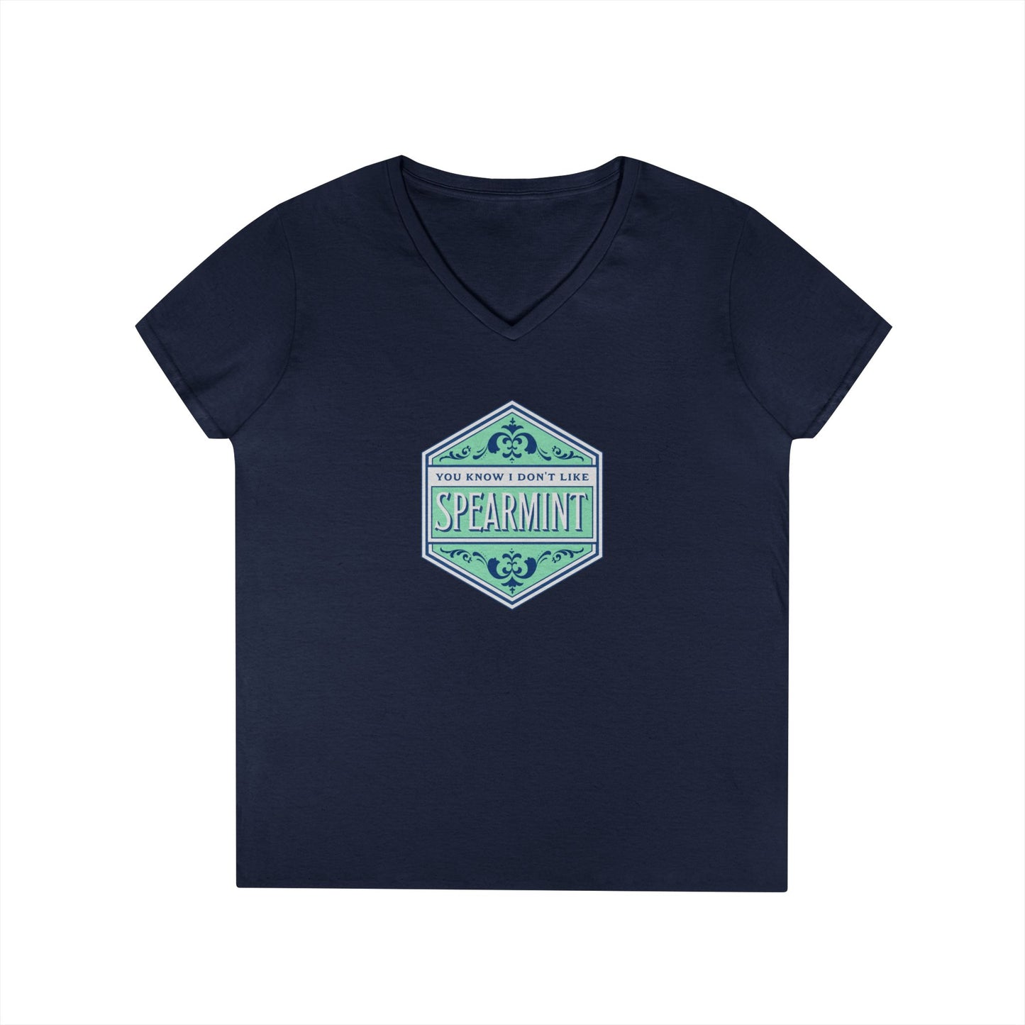 Spearmint V-Neck Tee