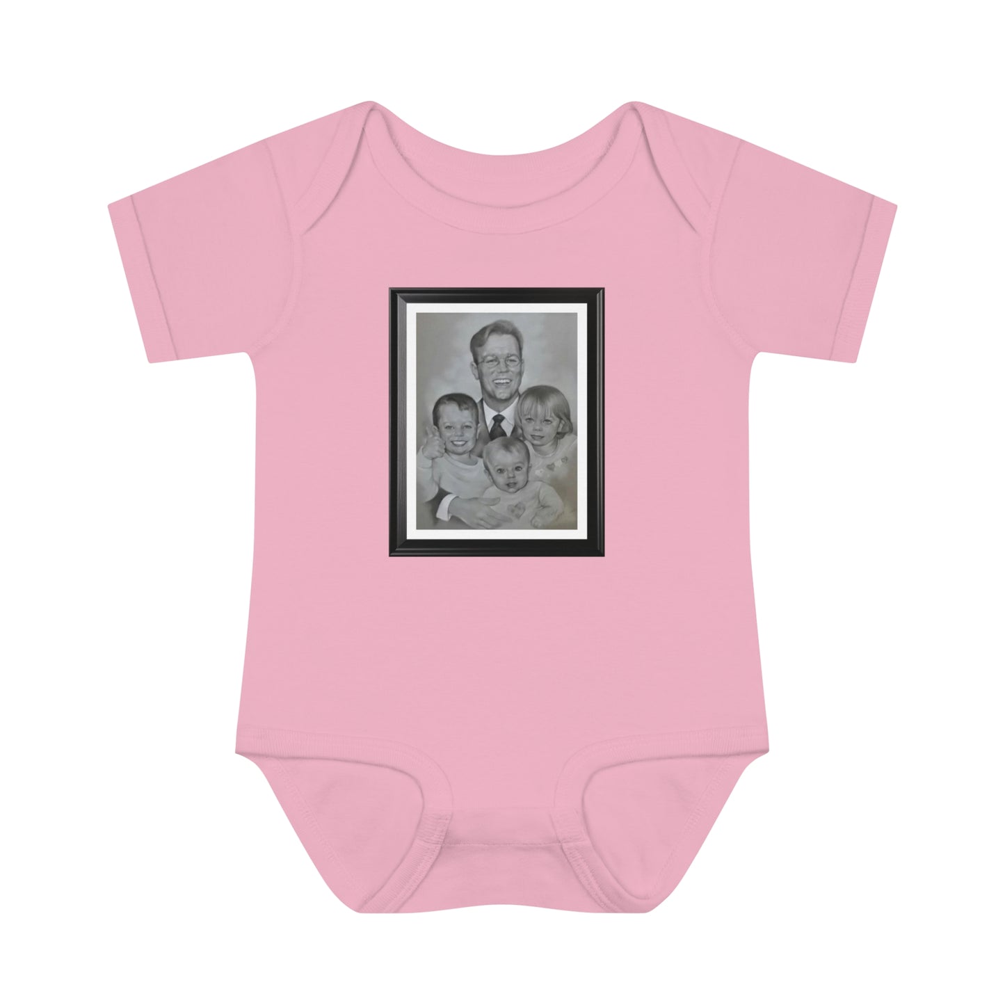 Family Portrait Baby Bodysuit