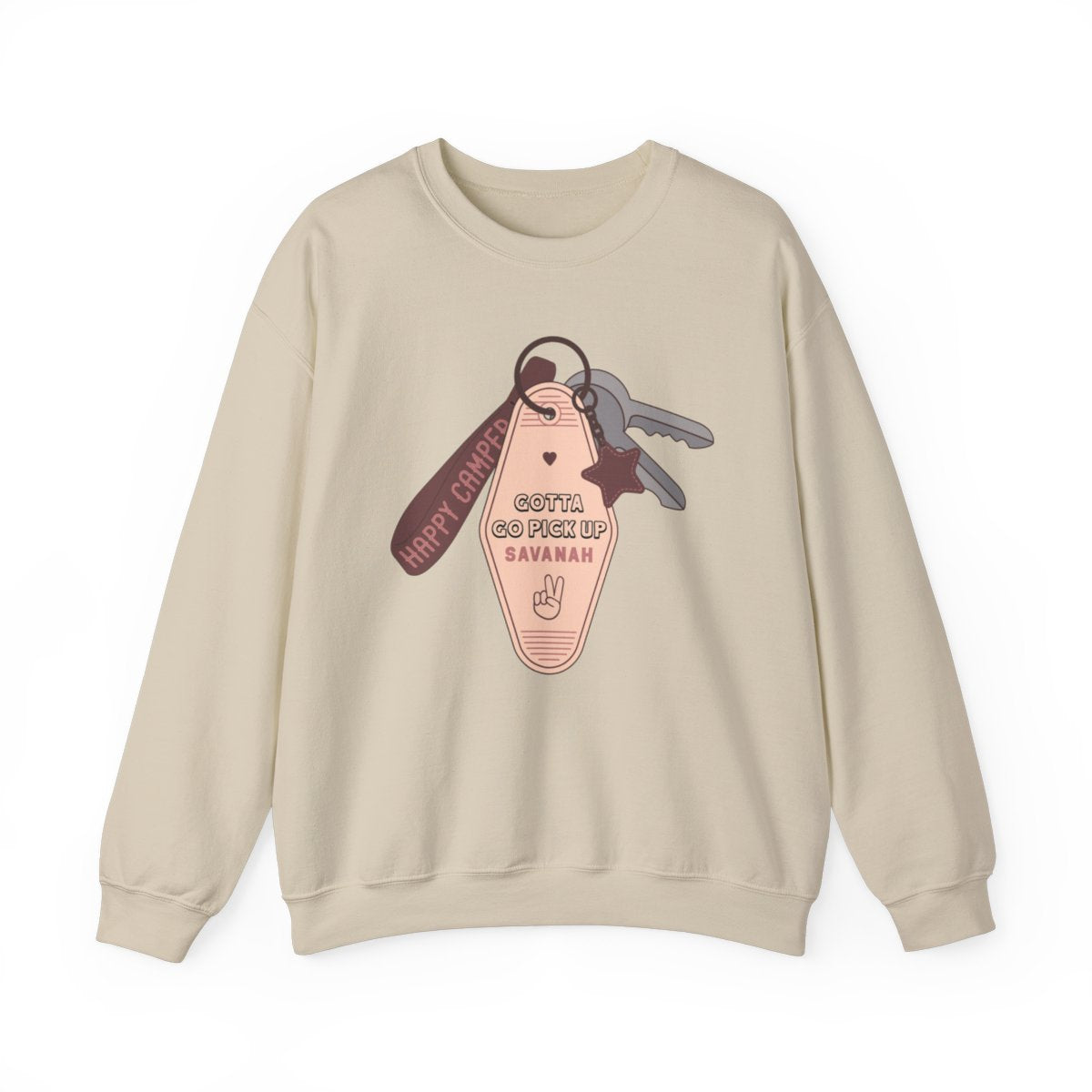 Gotta Go Pick Up Savanah Crewneck (Peach Tones)