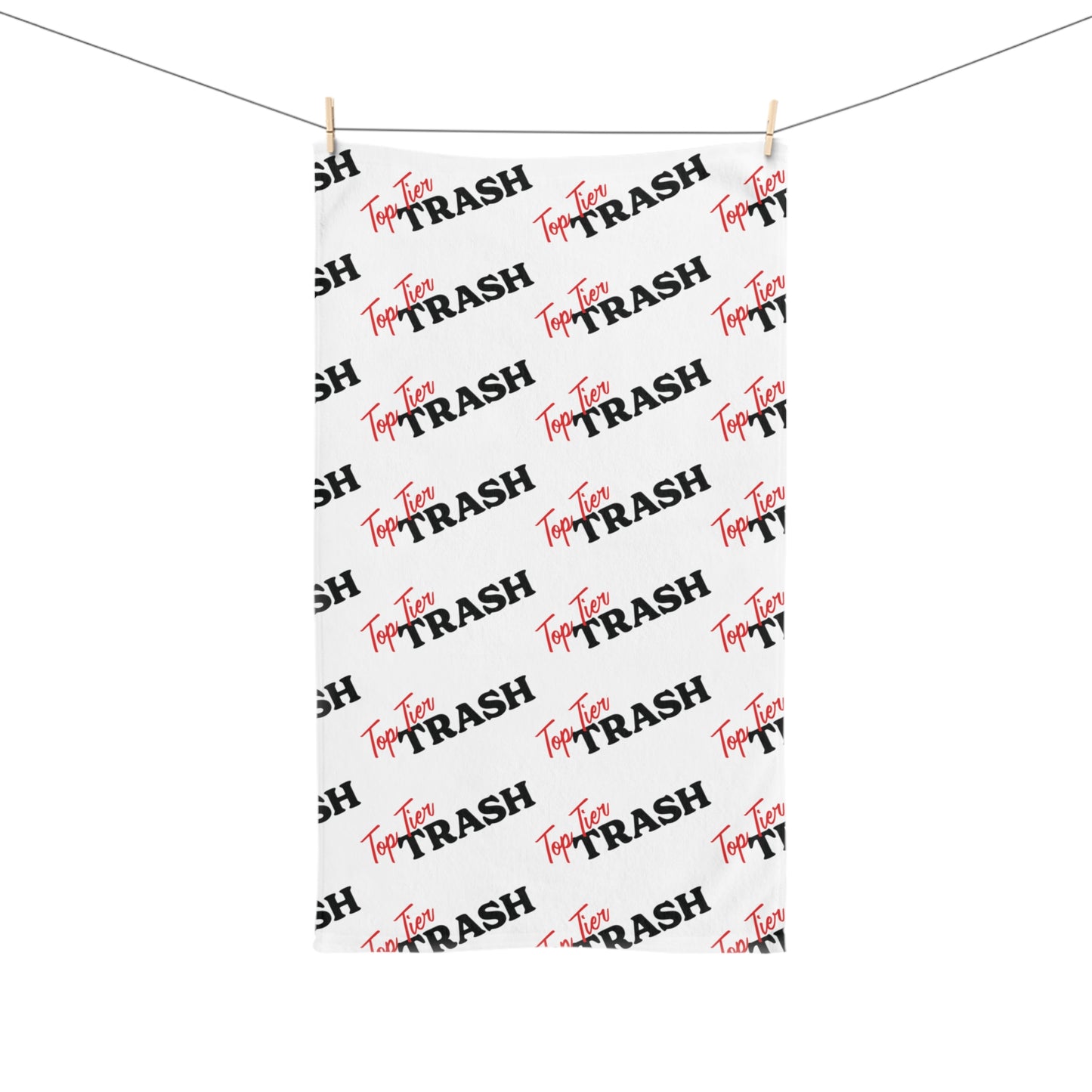 Top Tier Trash Hand Towel