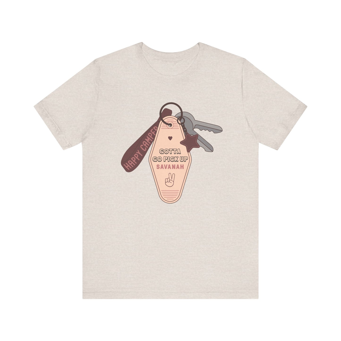 Gotta Go Pick Up Savanah T-Shirt (Peach Tones)