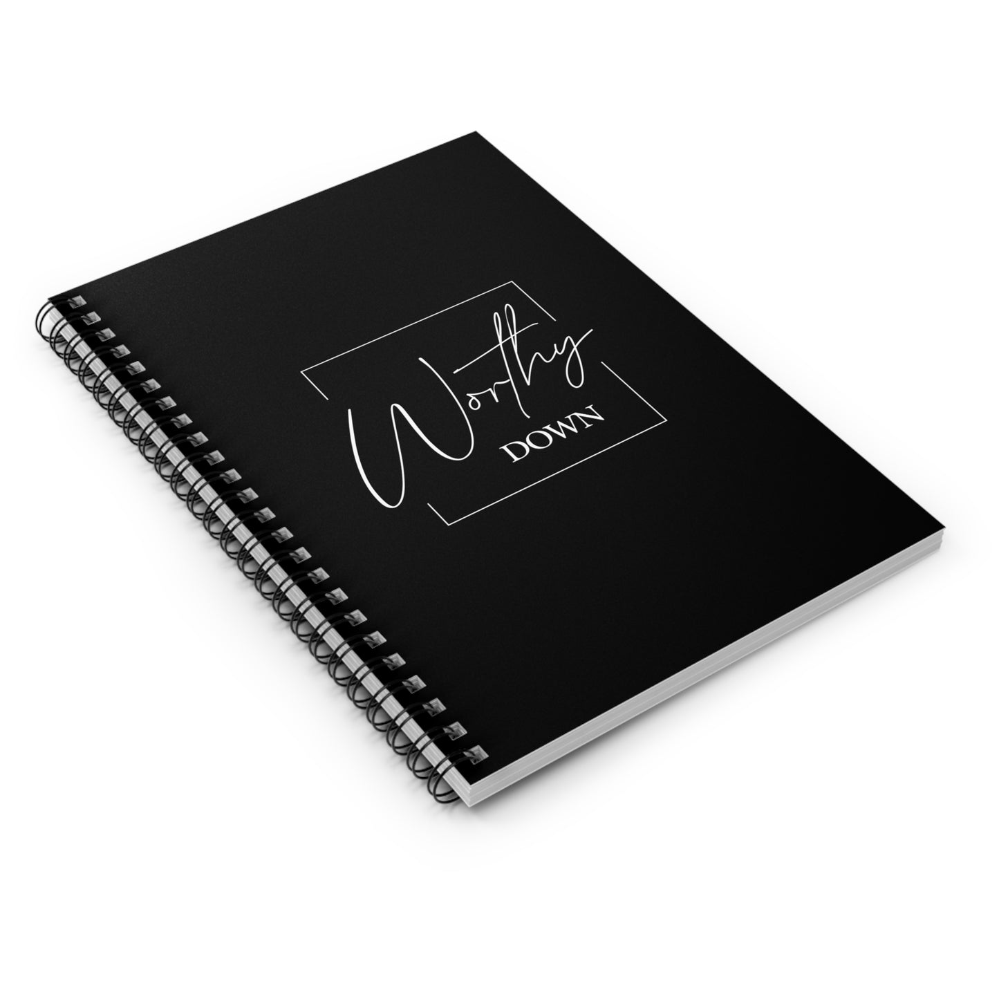 Worthy Down Spiral Notebook