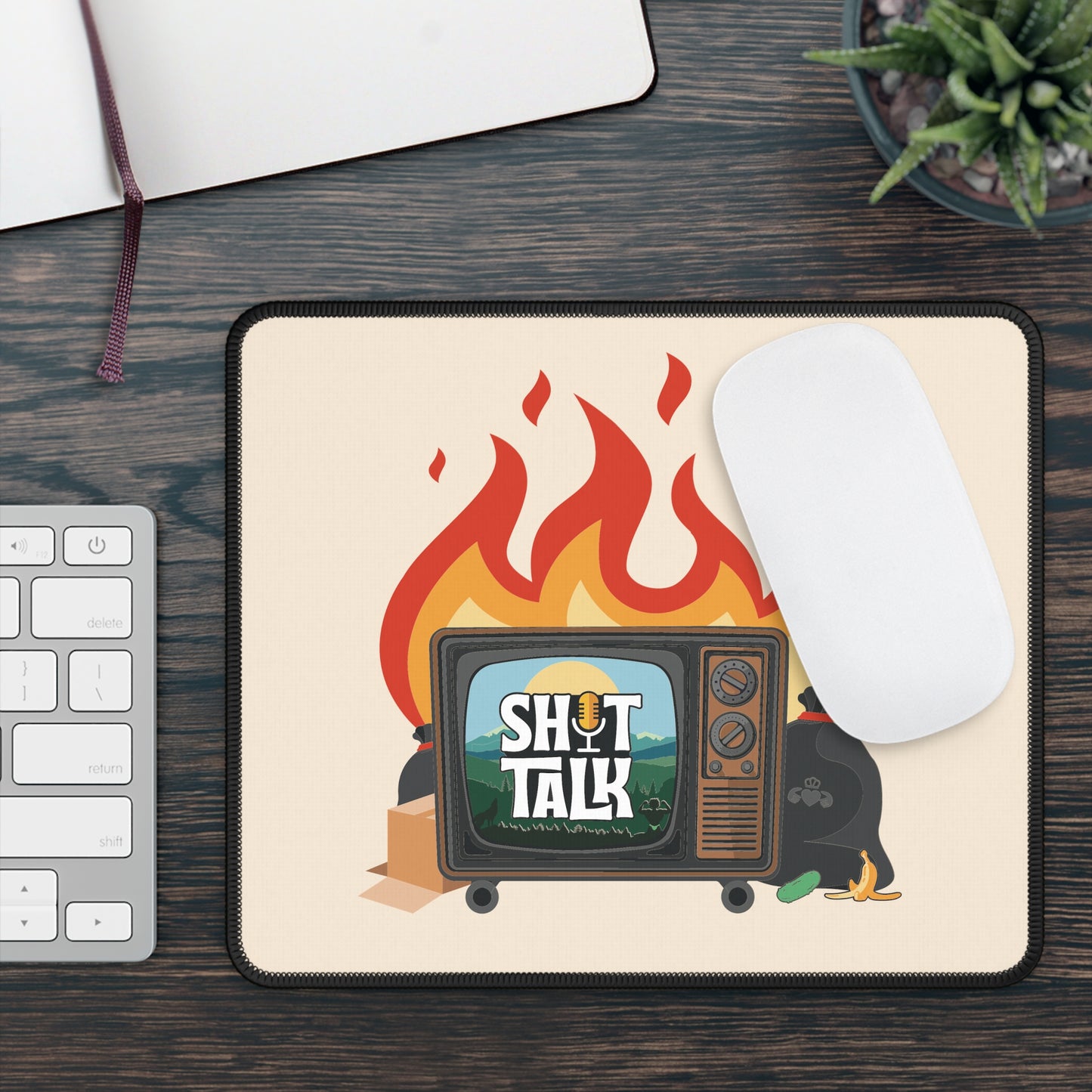 Shit Talk Classic Logo Mouse Pad