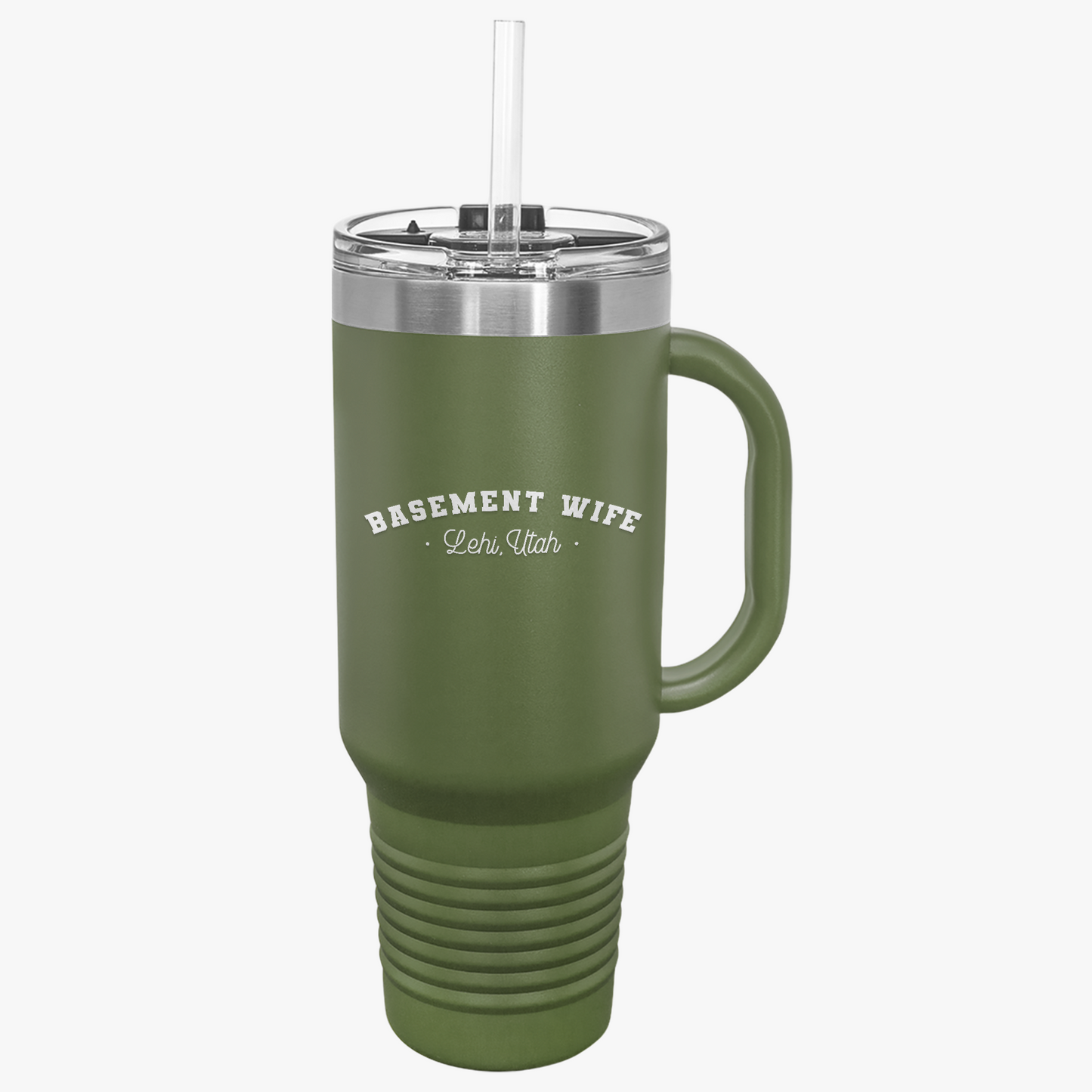 Basement Wife Insulated 40oz Tumbler