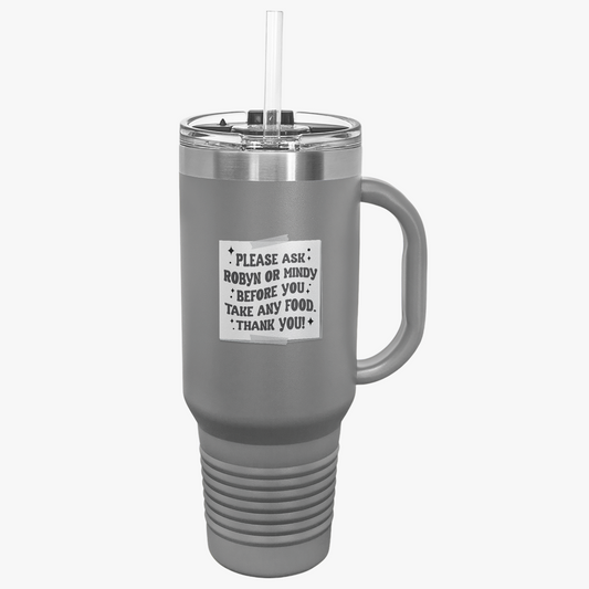 Fridge Note Insulated 40oz Tumbler